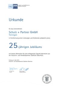 25 Jahre Schulz+Partner