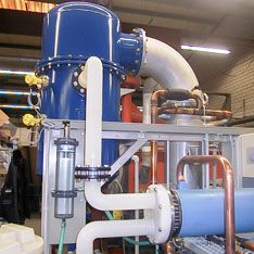 Schulz+Partner - Forced circulation heat pump evaporator