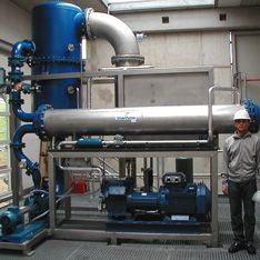 Schulz+Partner - Forced circulation heat pump evaporator EX 